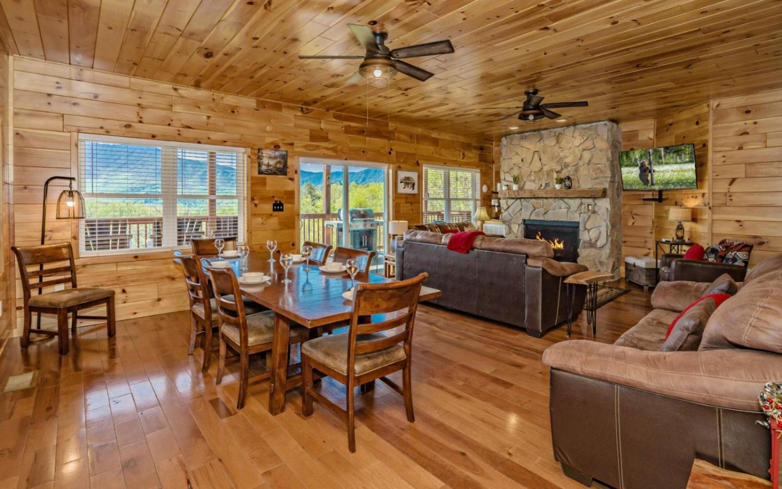 Beartastic Mountain View Lodge Gatlinburg Extérieur photo